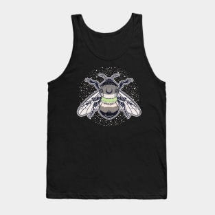 Agender Bee Proud LGBT Pride Flag Tank Top